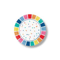 7" Prismatic Party Plate C/20