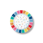 7" Prismatic Party Plate C/20