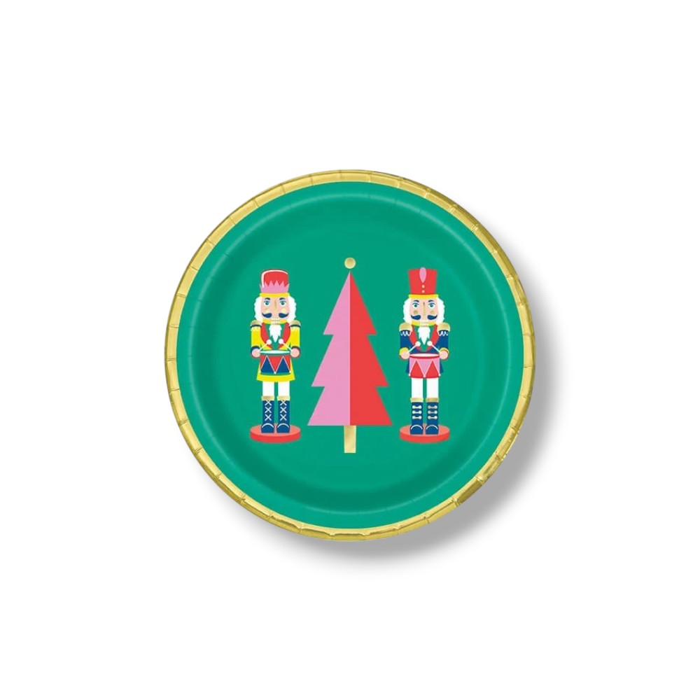 Plate 7" Vibrant Christmas C/1