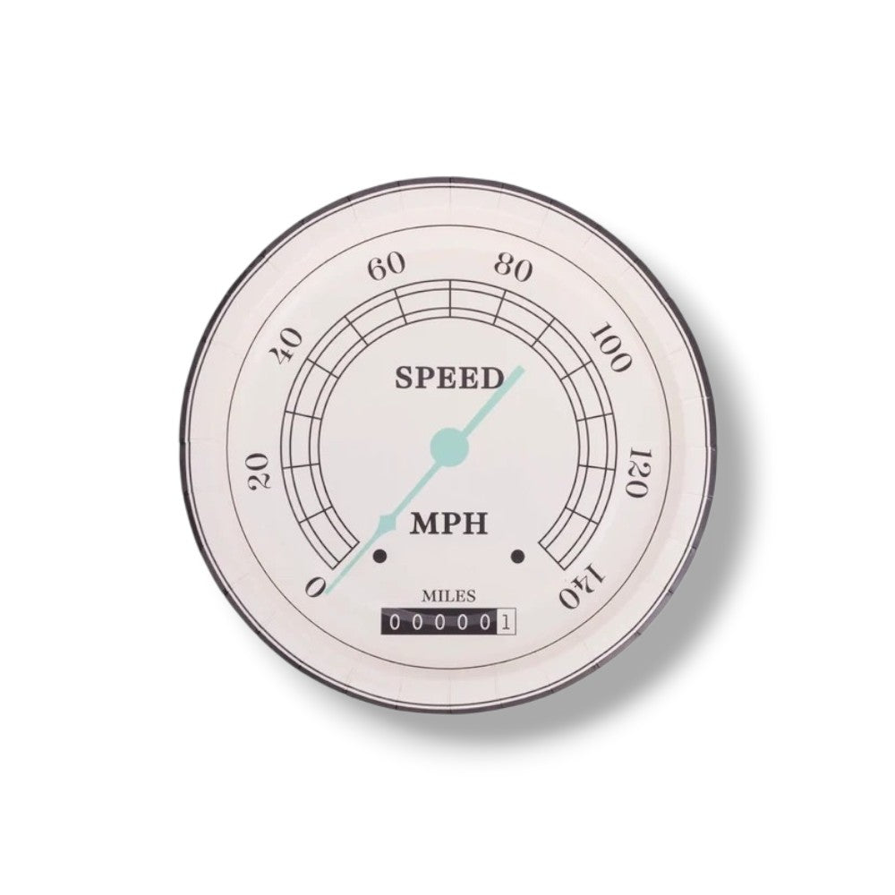 Plate 8" Miles Per Hour-Speedometer C/8