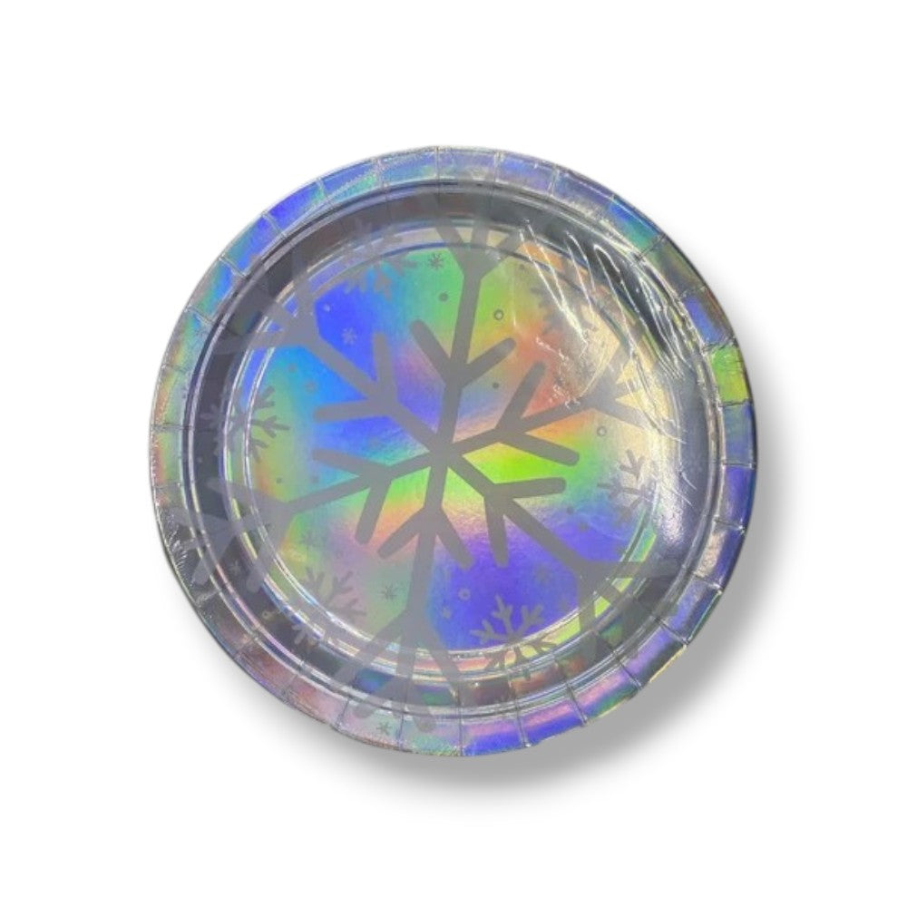 9" Snowflake Plate C/8