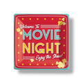 Plato 9" Cuadrado Movie Night C/20
