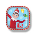The Elf On The Shelf 9" Square Plate C/6