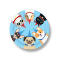 Plato 9" Happy B-Day Pet C/8
