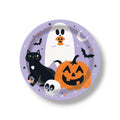 Plate 9" Halloween Night Large Round C/8