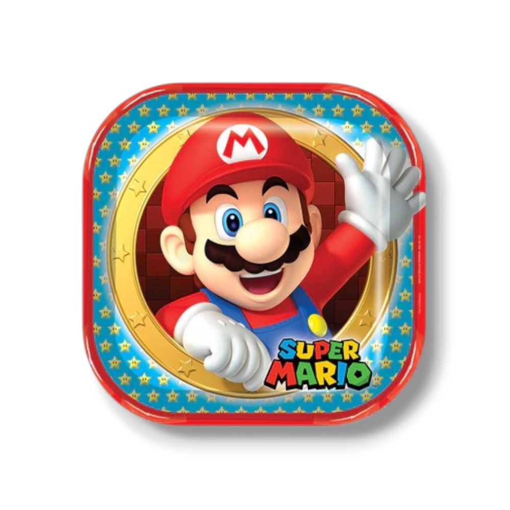 Plato 9" Mario Bros C/8