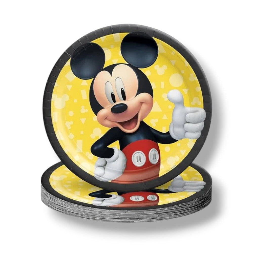 Plato 9" Mickey Mouse C/8