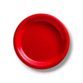 Plato 9" Rojo C/20