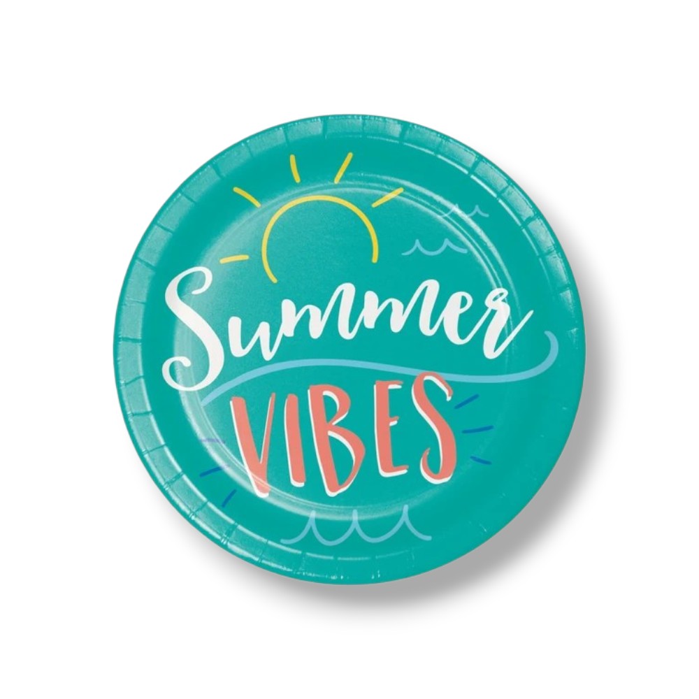 9" Summer Sayings Plate C/8