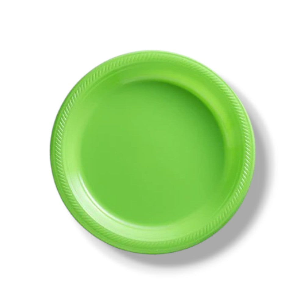 Plato 9" Verde Kiwi C/20