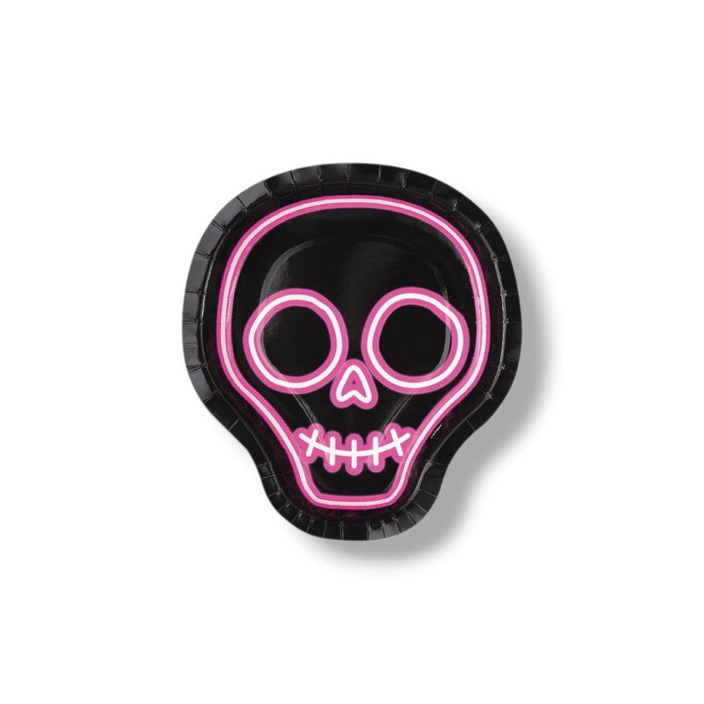 Neon Halloween Figure Plate C/8