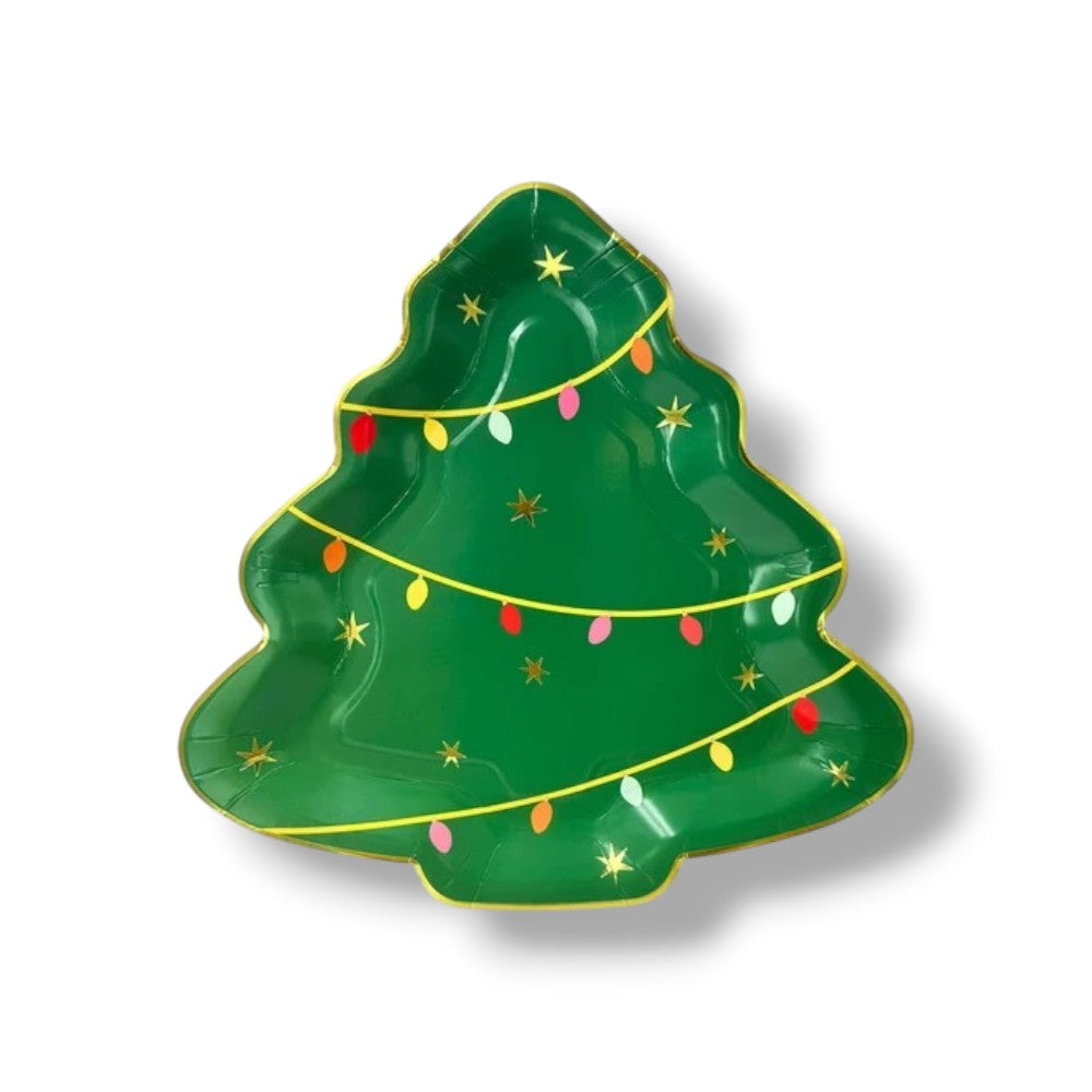 9" Plate Christmas Tree GC/8