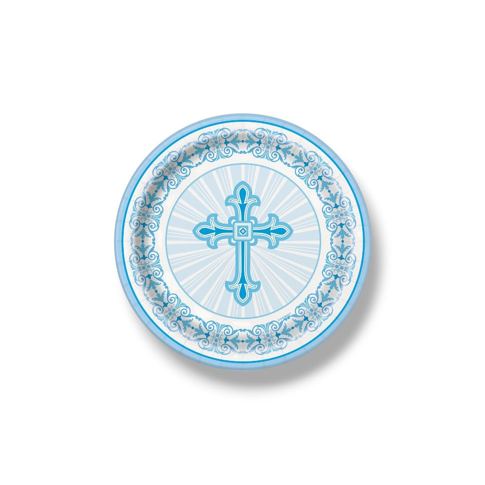 Plato Radiant Cross Blue C/8