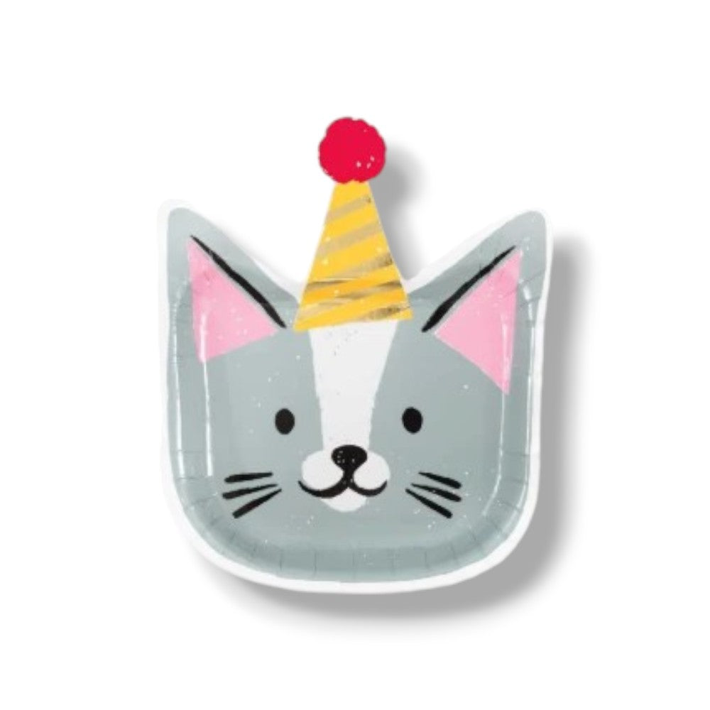 Plato Figura Pawty Animals Cat C/8