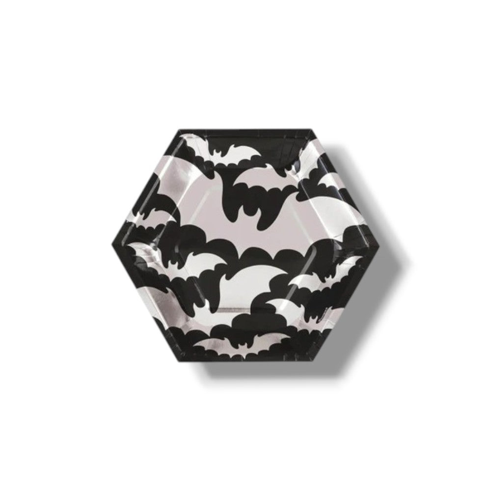 Plato Hexagonal 7" Murcielagos C/20