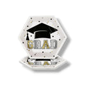 Congrats Grad Hexagonal Plate C/8