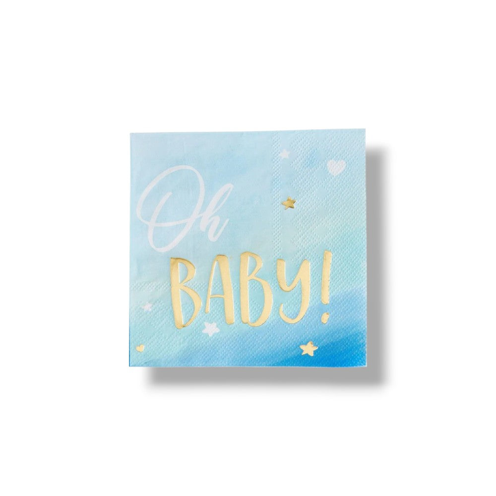 Oh Baby! Boy's Napkin (16 count)