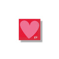 Small Heart Pink Napkin (16 count)