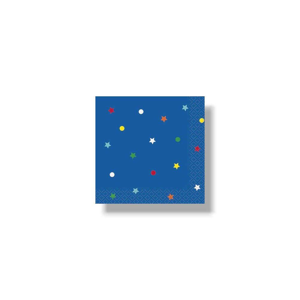 CH Dots And Stars Birthday Napkin C/16
