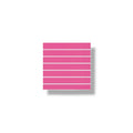Small Pink Napkin with White Stripes (16 count)