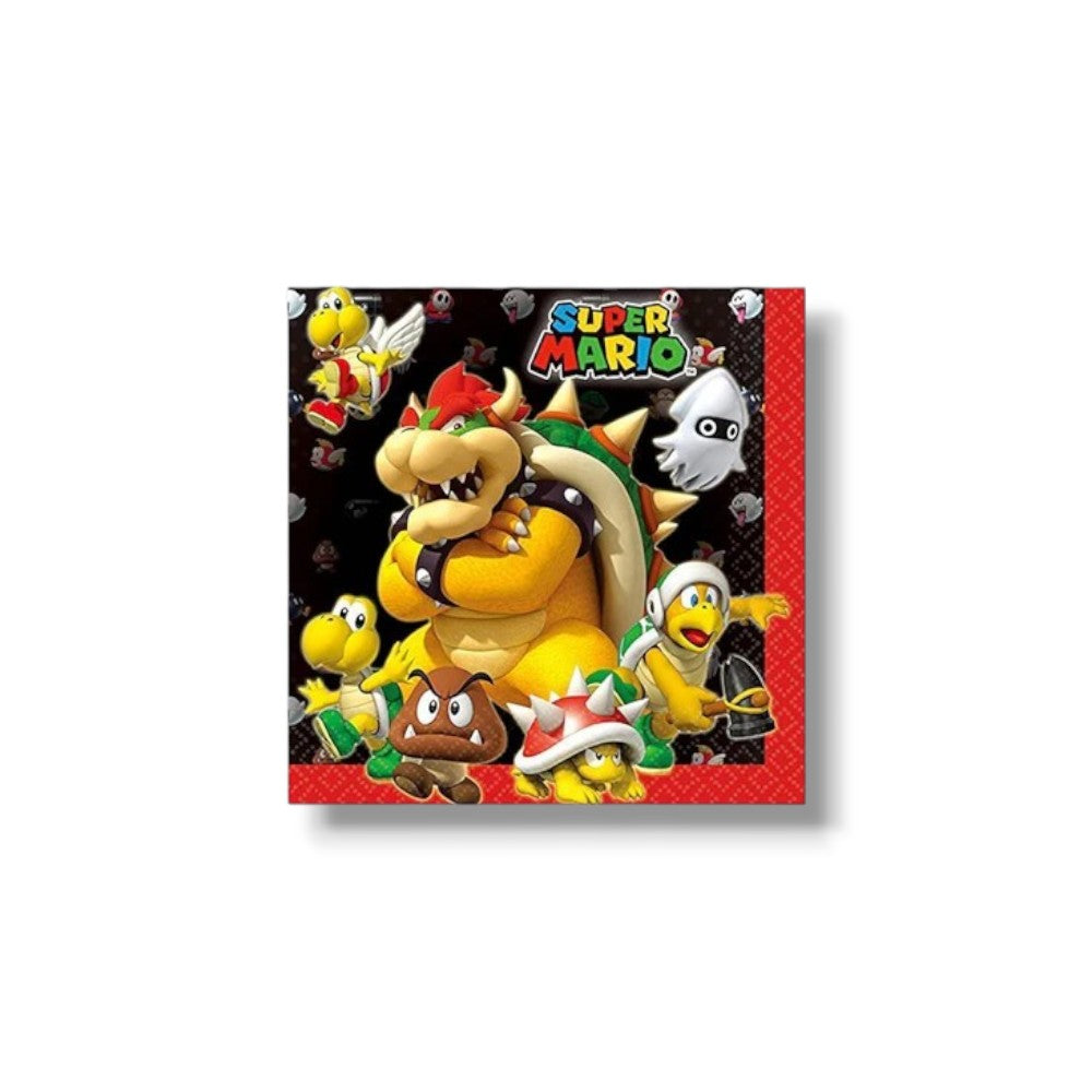 Servilleta G Mario Bros C/16