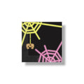 G Neon Halloween Napkin C/16