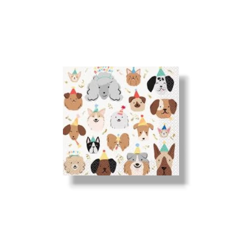 Servilleta G Pawty Animals Dog C/16
