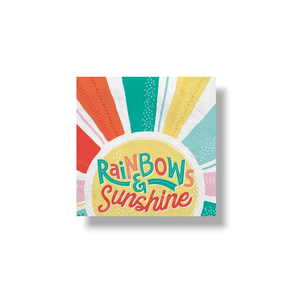 Servilleta G Retro Rainbow C/16