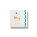 Woof Paw Print Napkin C/18