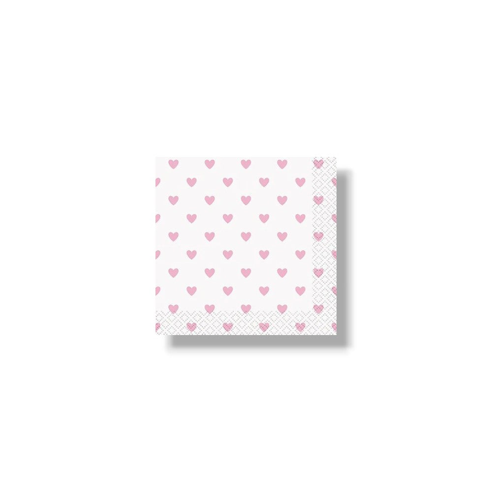 Servilleta CH Pink Hearts C/16