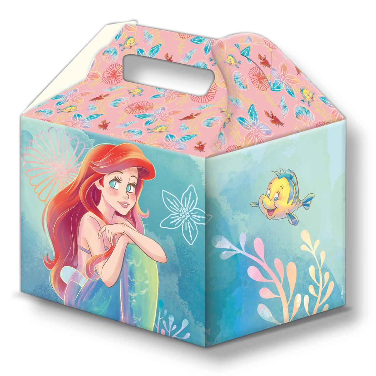 Caja Para Dulces Sirenita C/6