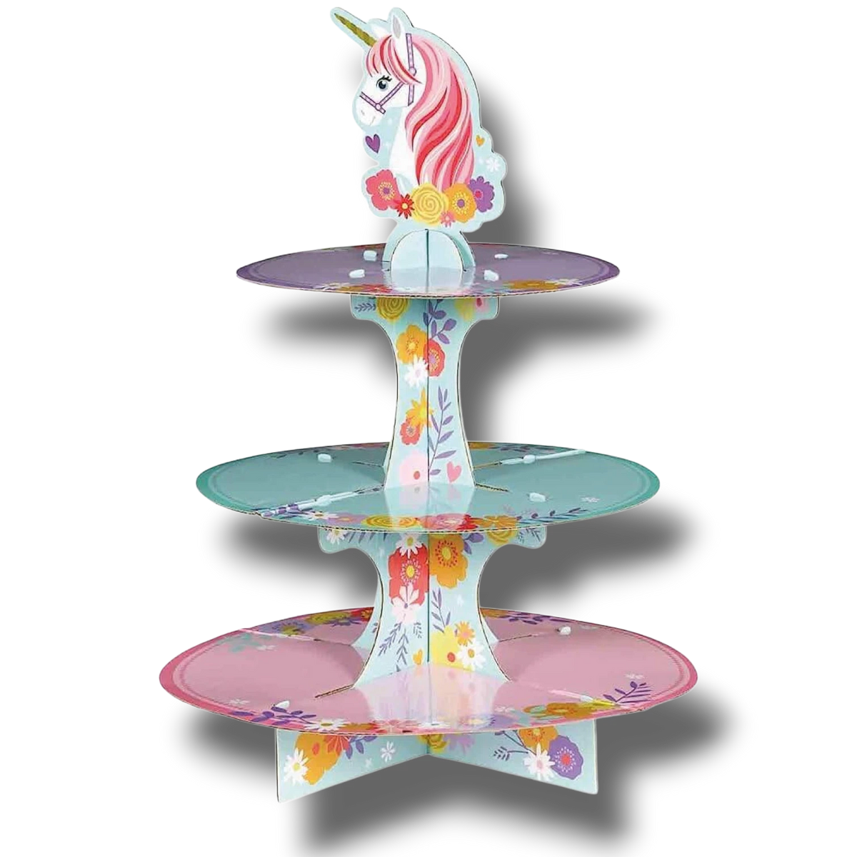 Cupcake Stand Unicornio C/1