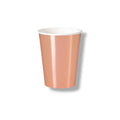 Vaso 12oz Foil Oro Rosa C/8