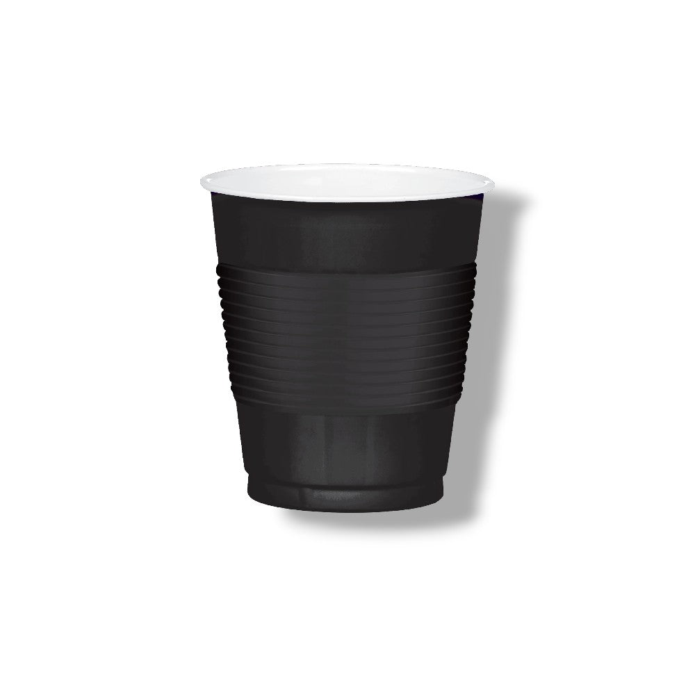 Vaso Plastico 12oz Negro C/20