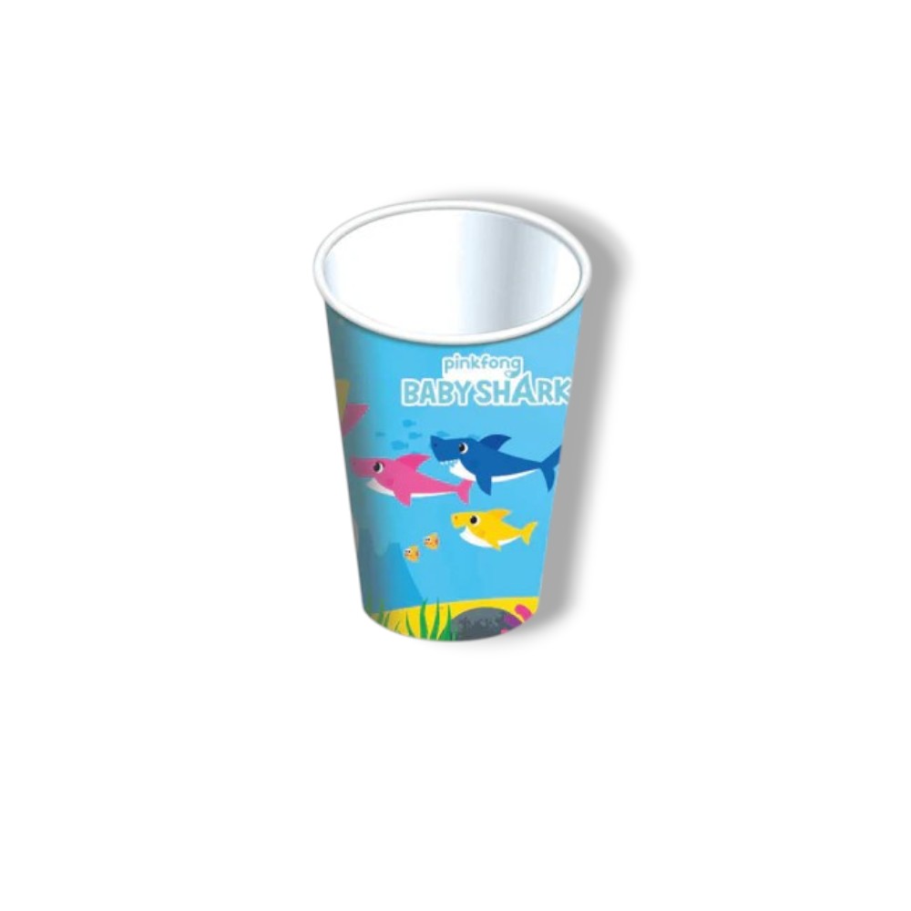 Vaso 9oz Baby Shark C/6