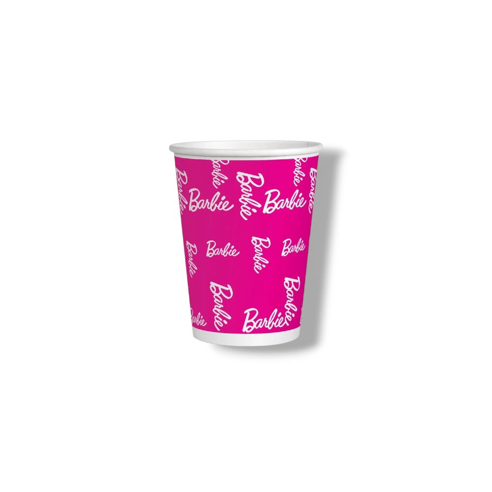 Vaso 9oz Barbie C/6