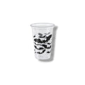 16oz Black Bats Halloween Glasses C/8
