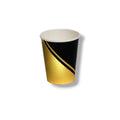 9oz Gold/Black Foil Cup C/8