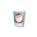 9oz Santa And Friends Glass C/8