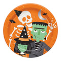 Plato 9" Spooky Skeletons C/8