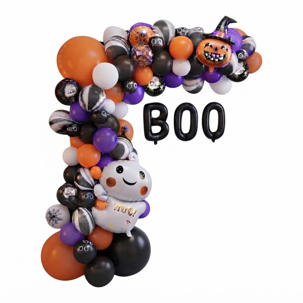 Kit De Globos Calabazas Halloween C/1