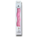 Velas Curvas Rosa C/6