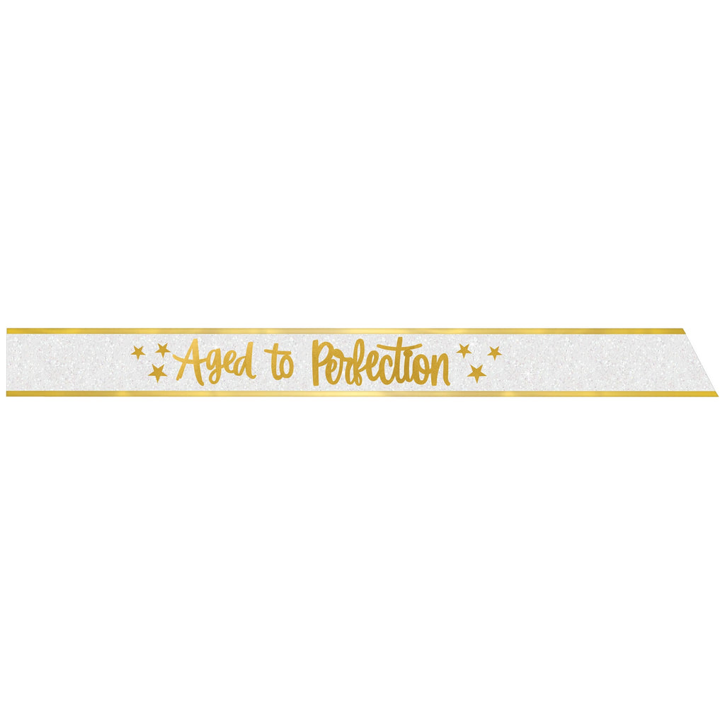 Birthday Sash Aged To Perfection C/1