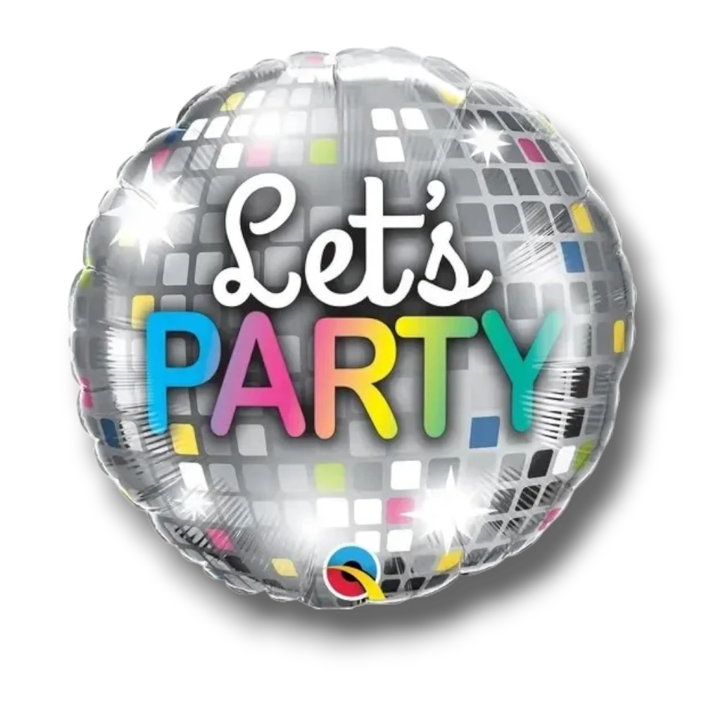 Globo 18" Let's Party Disco C/1