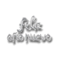 Letrero Feliz Año Nuevo Plata C/1