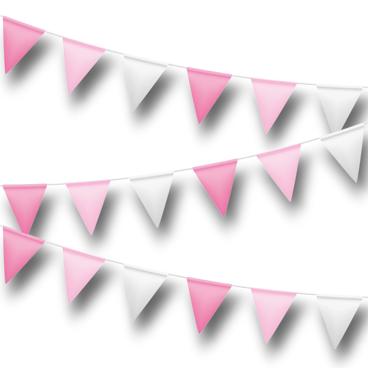 Banderin Rosa Palido C/1