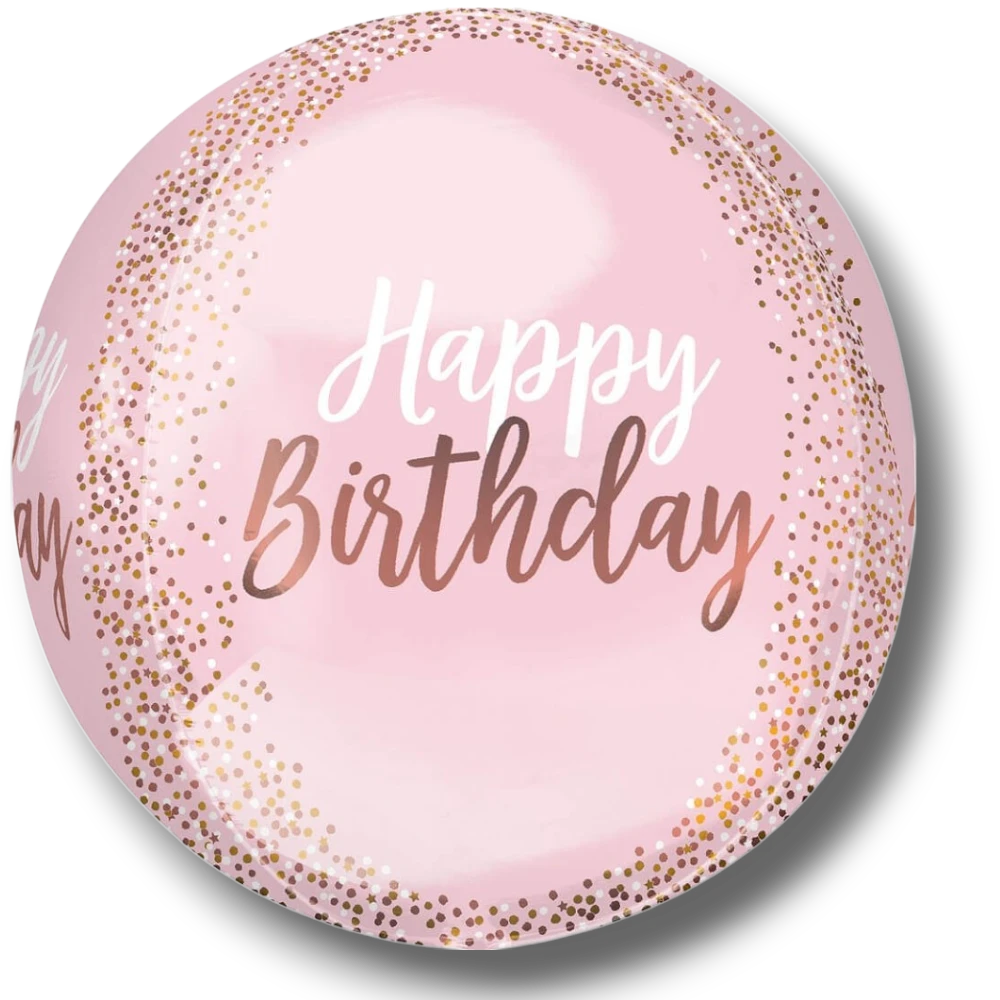 Orbz HBD Rosa Puntos Dorados