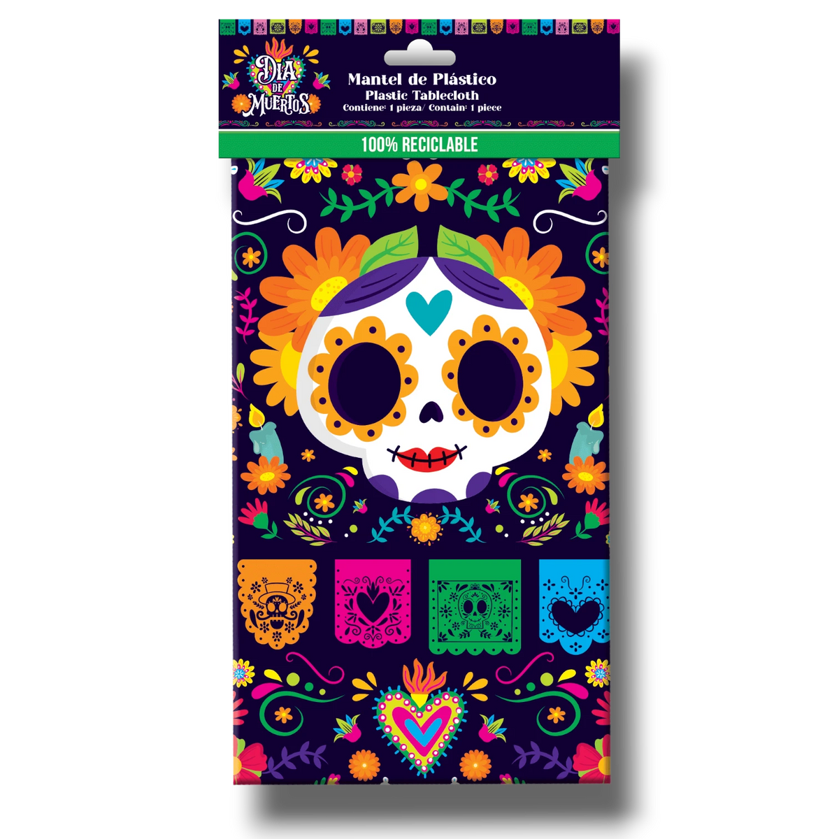 Day of the Dead Tablecloth C/1