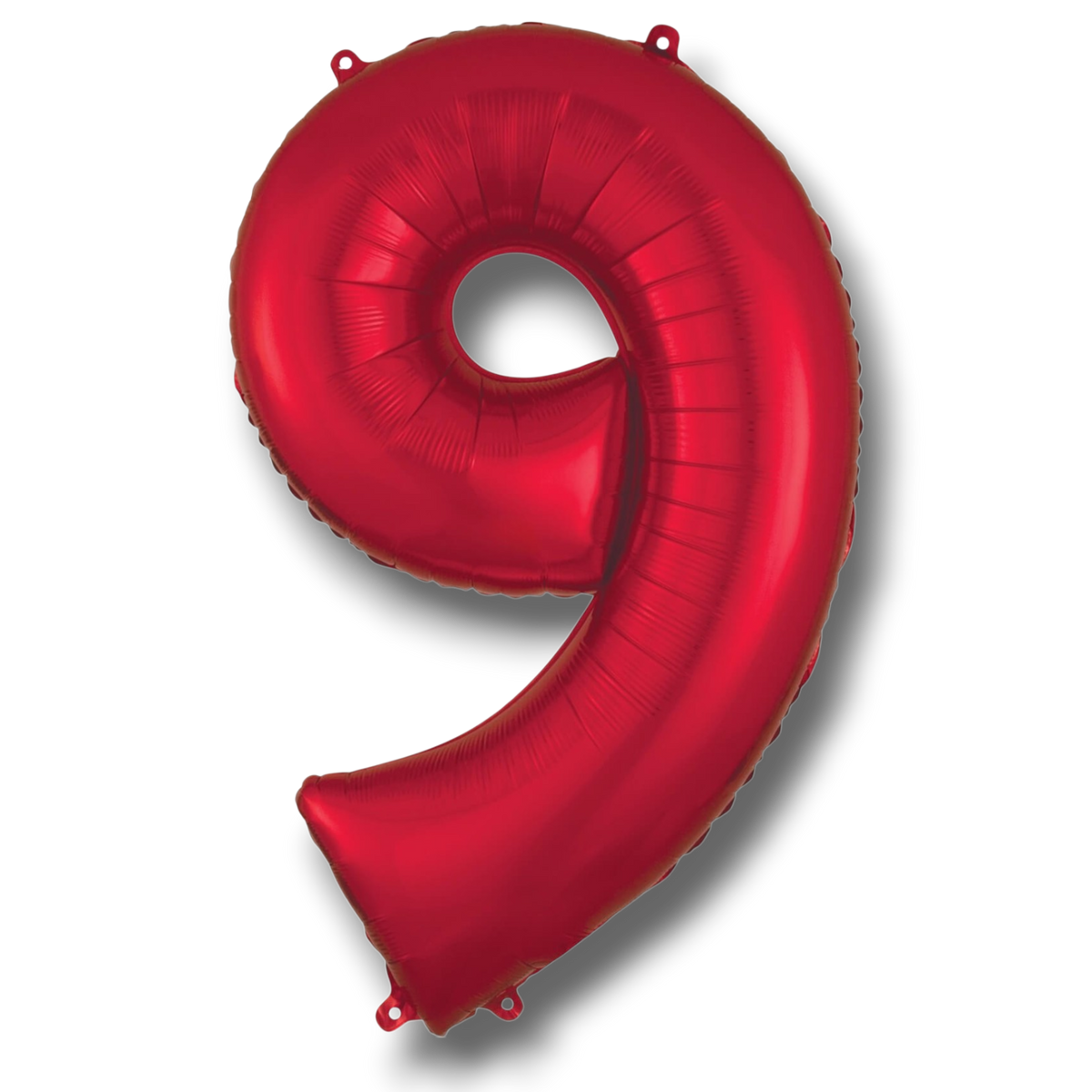 Globo 36" Numero 9 Rojo C/1