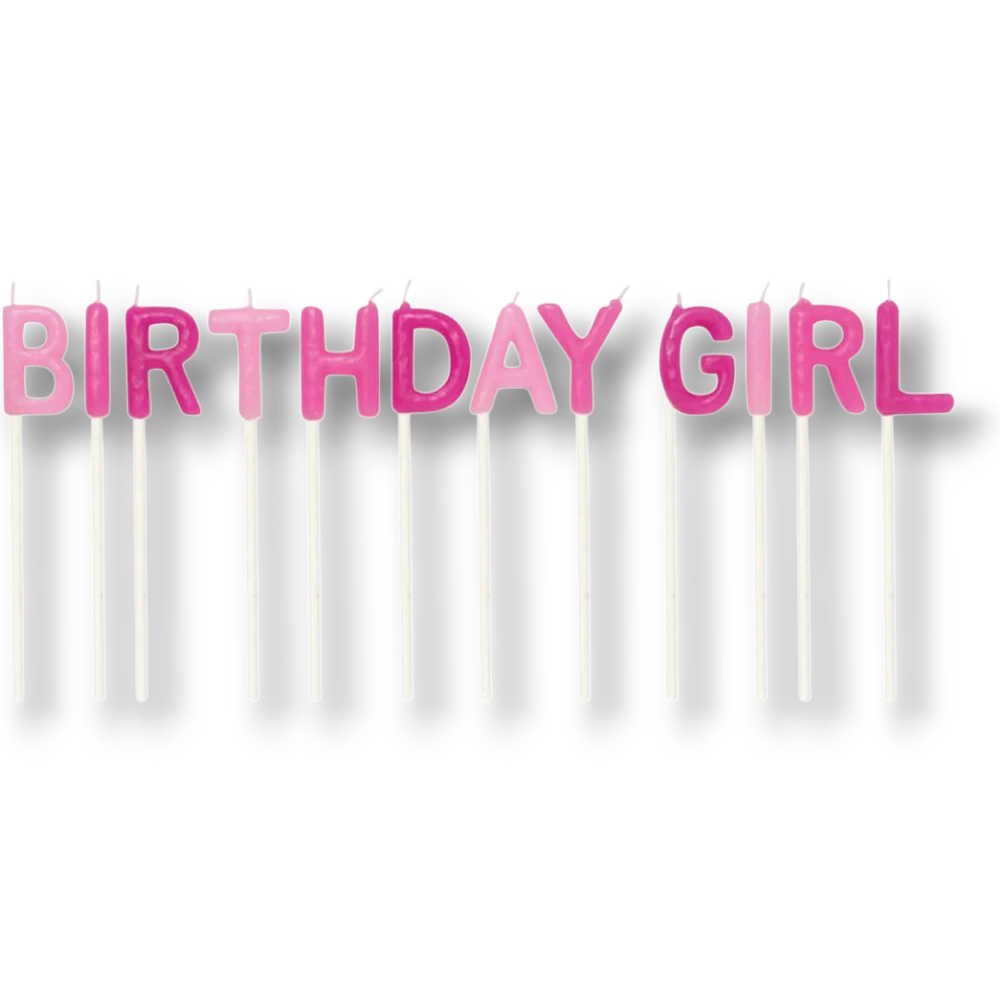 Vela Figura Birthday Girl C/1
